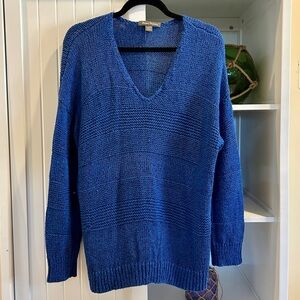 oversized Tommy Bahama coastal v-neck sweater
